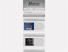 Tablet Screenshot of letreirosmontec.com.br